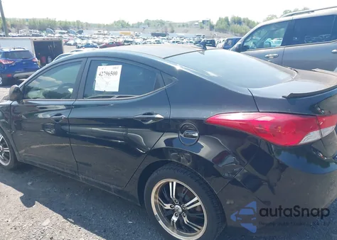 2012 Hyundai Elantra Gls/Limited from USA, damaged, VIN 5NPDH4AE0CH092620
